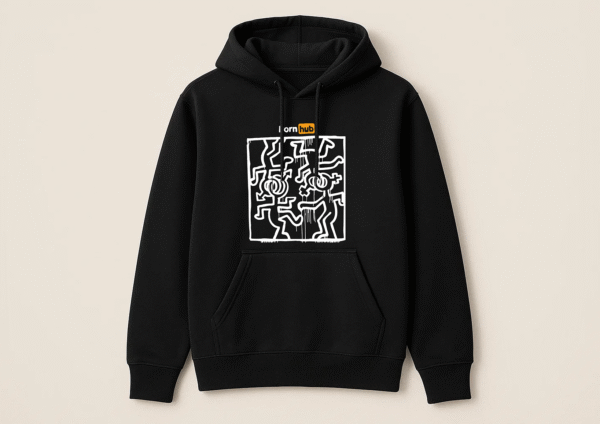 PornHub Black Hoodie — SOME®