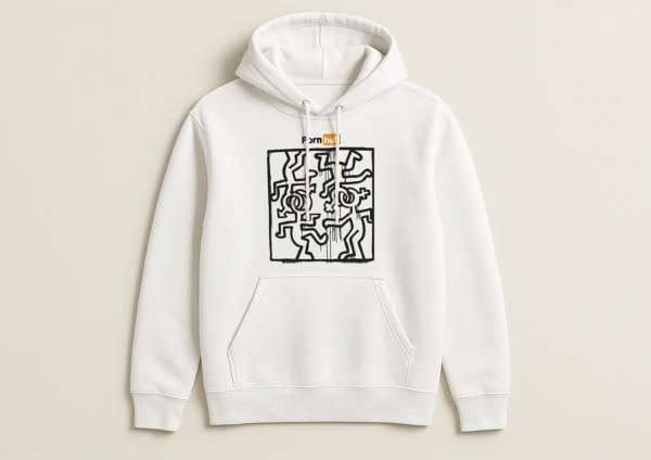 PornHub White Hoodie — SOME®