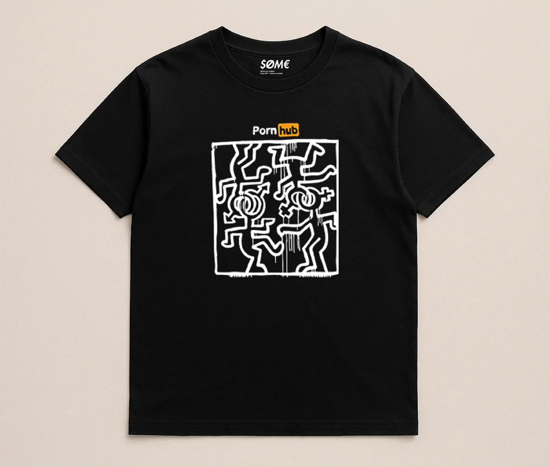 PornHub Black Tee — SOME®(2021)