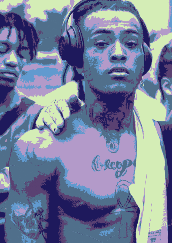 XXXTentacion ICON stampa d’arte pop Trapster Edition by SOME