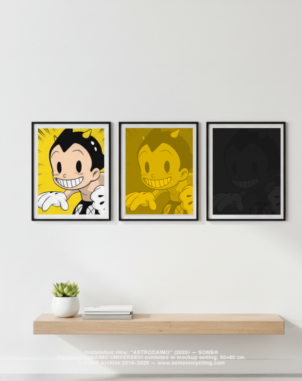 ASTRODAIMO™ — Retro Anime Print Series