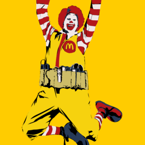 BORN, MEDICTAED, FATTEN, BOOM. | 2022_UP_RonaldKamikaze_DIG