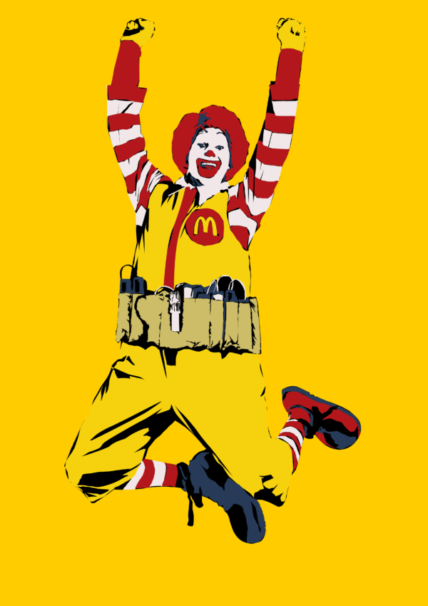 BORN, MEDICTAED, FATTEN, BOOM. | 2022_UP_RonaldKamikaze_DIG